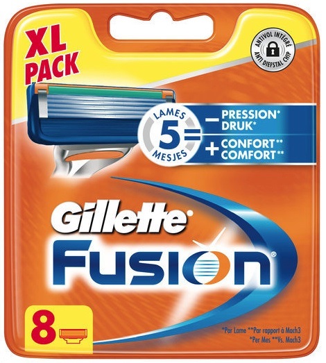 Dagaanbieding - Gillette Fusion Scheermesjes 8 stuks dagelijkse koopjes
