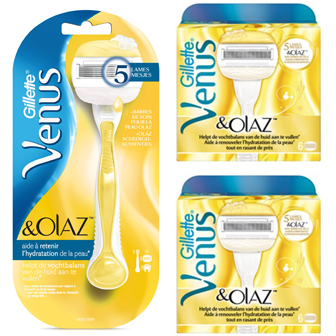 Dagaanbieding - Gillette Combi Venus en Olaz Systeem + 12 mesjes dagelijkse aanbiedingen
