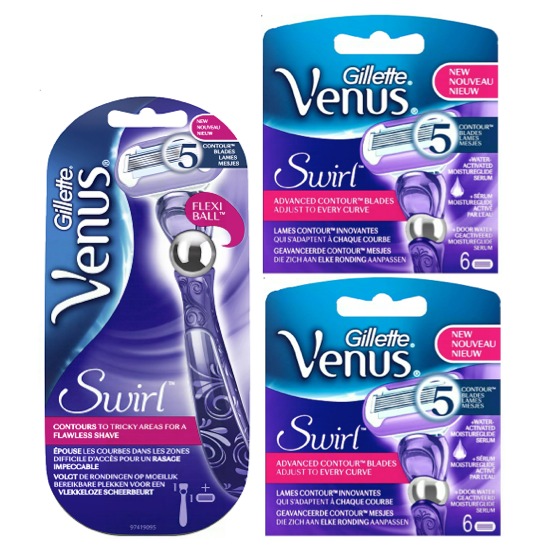 Dagaanbieding - Gillette Combi Venus Swirl Houder incl 13 mesjes dagelijkse aanbiedingen