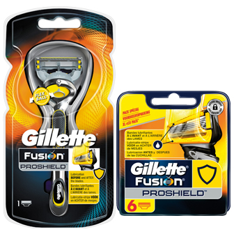 Dagaanbieding - Gillette Fusion ProShield Combi systeem incl 7 mesjes dagelijkse aanbiedingen