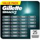 Gillette Mach3 25 scheermesjes Value pack
