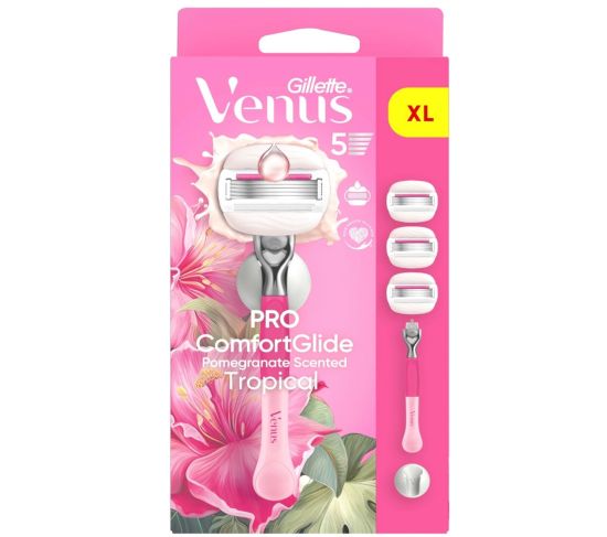 Gillette Venus PRO ComfortGlide Houder incl 3 Mesjes Tropical
