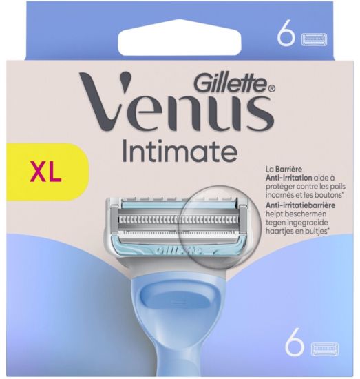 Gillette Venus Intimate Scheermesjes 6 Stuks