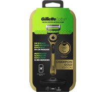 Gillette Labs Gold scheersysteem met reisetui en magnetisch dock 