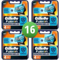 Gillette Fusion ProShield Chill Mesjes 16 stuks