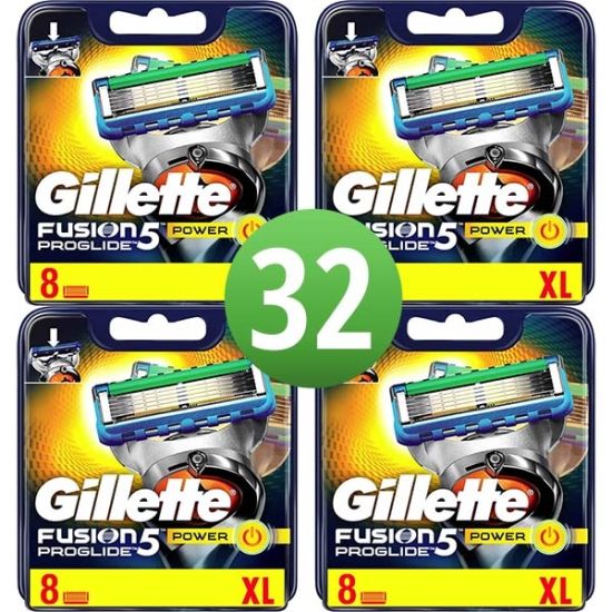 Gillette Fusion5 ProGlide Power 32 Mesjes