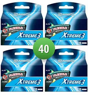 Wilkinson Sword Combi Scheermesjes Xtreme 3 40 mesjes