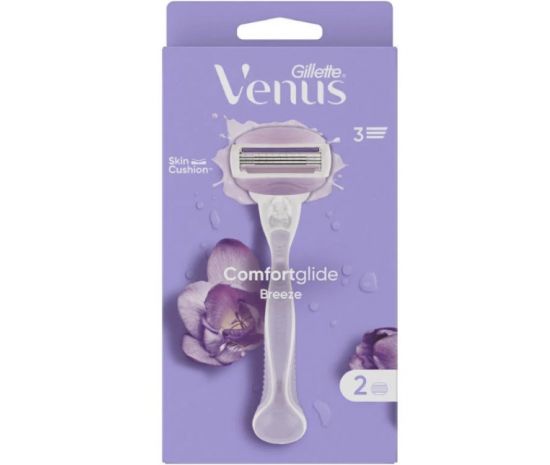 Gillette Venus Breeze Scheersysteem incl 2 Mesjes