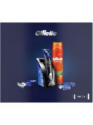 Gillette Fusion ProGlide Styler Cadeauset incl Fusion5 Ultra Sensitive Gel 200ml + Standaard