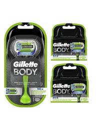 Gillette Combi Body5 Houder incl 9 mesjes