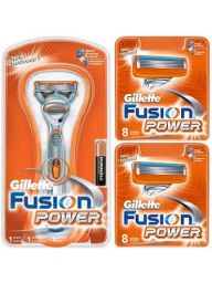 Gillette Combi Fusion Power Scheersysteem incl 17 Mesjes