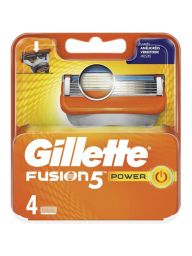 Gillette Fusion5 Power Scheermesjes 4 Stuks