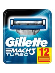 Gillette Mach3 Turbo 12 scheermesjes XXL pack