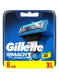 Gillette Mach3 Turbo 3D 8 Mesjes