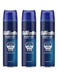 Gillette Scheergel 3-pack Fusion Proglide Hydraterend