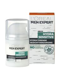 Men Expert Hydra Sensitive Verzorgende Gezichtscrème 50ml