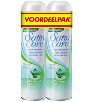 Gillette Venus Satin Care Scheergel Gevoelige Huid 2x200ml