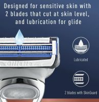 King C Gillette 12 Skinguard Sensitive scheermesjes