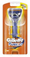 Gillette Fusion Apparaat incl 2 mesjes