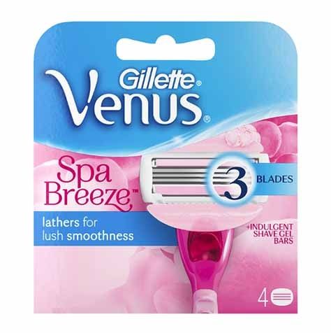 Gillette Venus SPA Breeze scheermesjes 4 pack