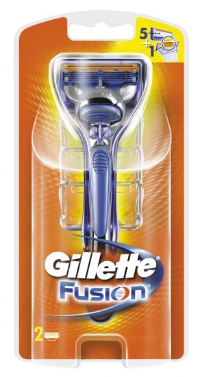 Gillette Fusion Apparaat incl 2 mesjes