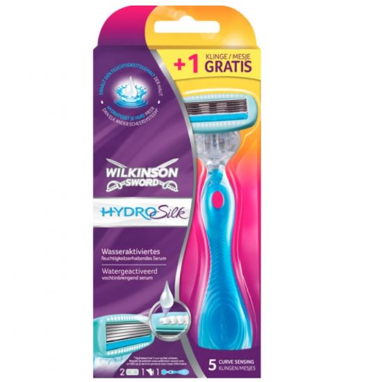 Wilkinson Hydro Silk scheersysteem incl 2 mesjes