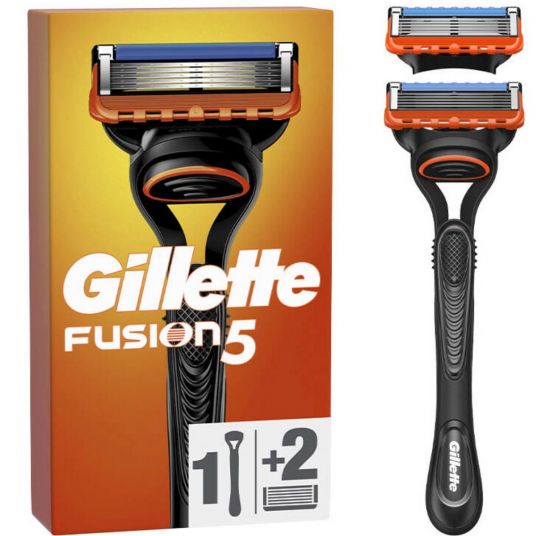 Gillette Fusion5 houder incl 2 mesjes