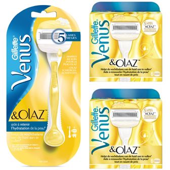 Gillette Combi Venus & Olaz Systeem incl 13 mesjes