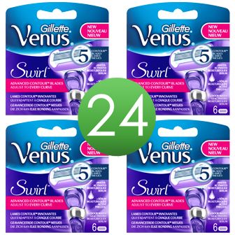 Gillette Combi Venus Swirl Mesjes 24 stuks