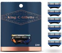 King C Gillette 6 Fusion scheermesjes