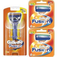 Gillette Combi Fusion Scheersysteem incl 18 Mesjes