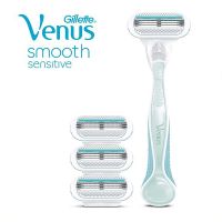 Gillette Venus Smooth Sensitive Scheersysteem incl 4 Mesjes