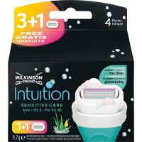 Wilkinson Intuition Sensitive Care Scheermesjes 4 Stuks (3+1 GRATIS)