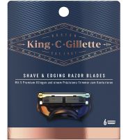 King C Gillette 6 Fusion scheermesjes