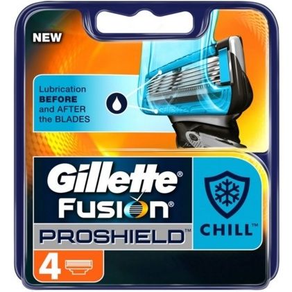 Gillette Fusion ProShield Chill 4 scheermesjes