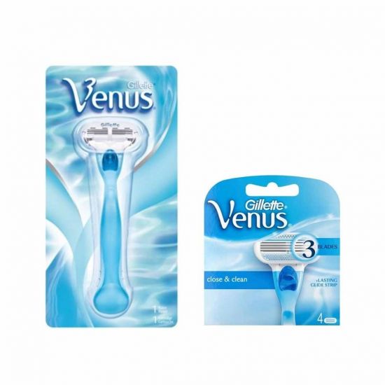 Gillette Combi Venus Scheersysteem incl 1 + 4 mesjes