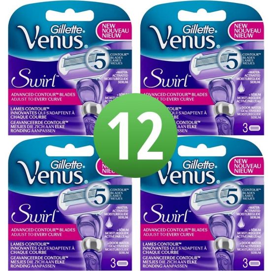 Gillette Combi Venus Swirl 12 Scheermesjes