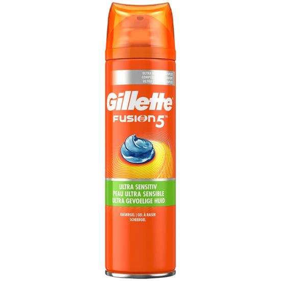 Gillette Fusion5 Ultra Sensitive Scheergel 200ml