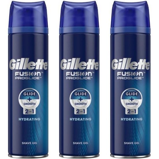 Gillette Scheergel 3-pack Fusion Proglide Hydraterend
