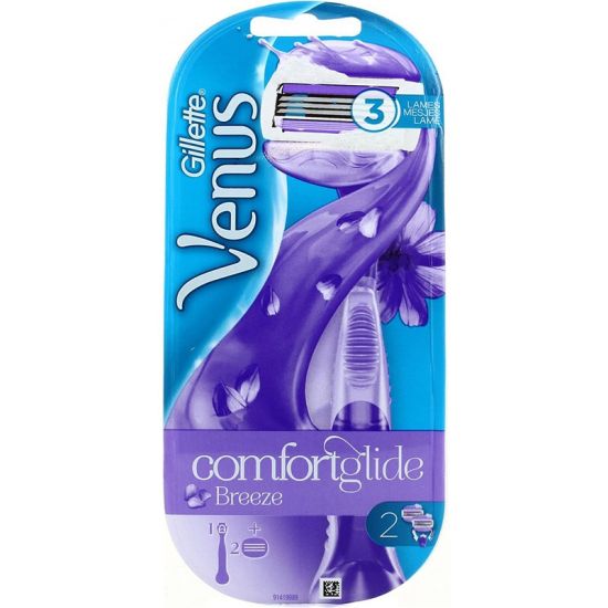 Gillette Venus Breeze ComfortGlide Scheersysteem incl 2 Mesjes