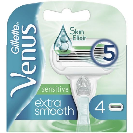 Gillette Venus Extra Smooth Sensitive 4 Mesjes