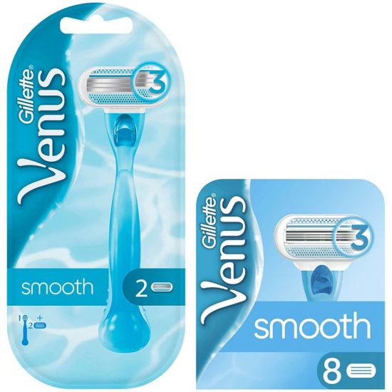 Gillette Venus Smooth Scheersysteem incl 10 Mesjes