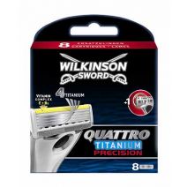 Wilkinson Quattro Titanium Precision scheermesjes 8 stuks