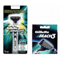 Gillette Combi Mach3 Scheersysteem incl 9 mesjes