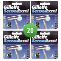 Gillette Combi Scheermesjes Sensor Excel 20 mesjes