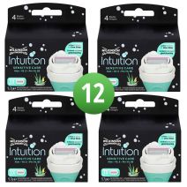 Wilkinson Sword Combi Scheermesjes Intuition Sensitive 12 mesjes