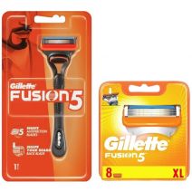Gillette Combi Fusion5 Houder incl 9 Mesjes
