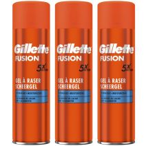 Gillette Combi Fusion5 Scheergel 3x200ml