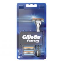 Gillette Sensor3 Scheersysteem incl 6 mesjes