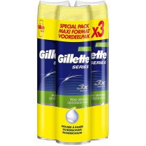 Gillette Series Scheerschuim Gevoelige Huid 3x250ML Voordeelpak